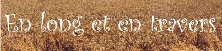 EN LONG ET EN TRAVERS